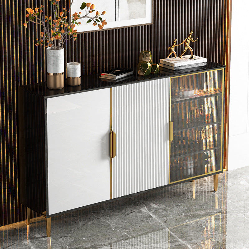 Sideboard in stile contemporaneo Black Dining Room Sideboard per cucina