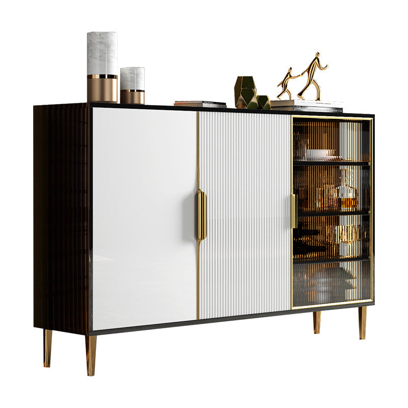 Sideboard in stile contemporaneo Black Dining Room Sideboard per cucina
