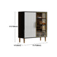 Sideboard in stile contemporaneo Black Dining Room Sideboard per cucina