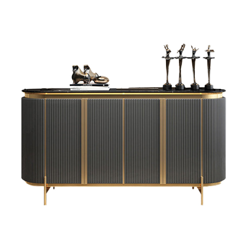 Porta contemporanea in pietra contemporanea armadio per la sala da pranzo sideboard