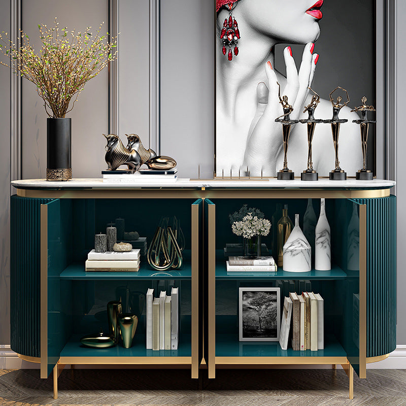 Porta contemporanea in pietra contemporanea armadio per la sala da pranzo sideboard