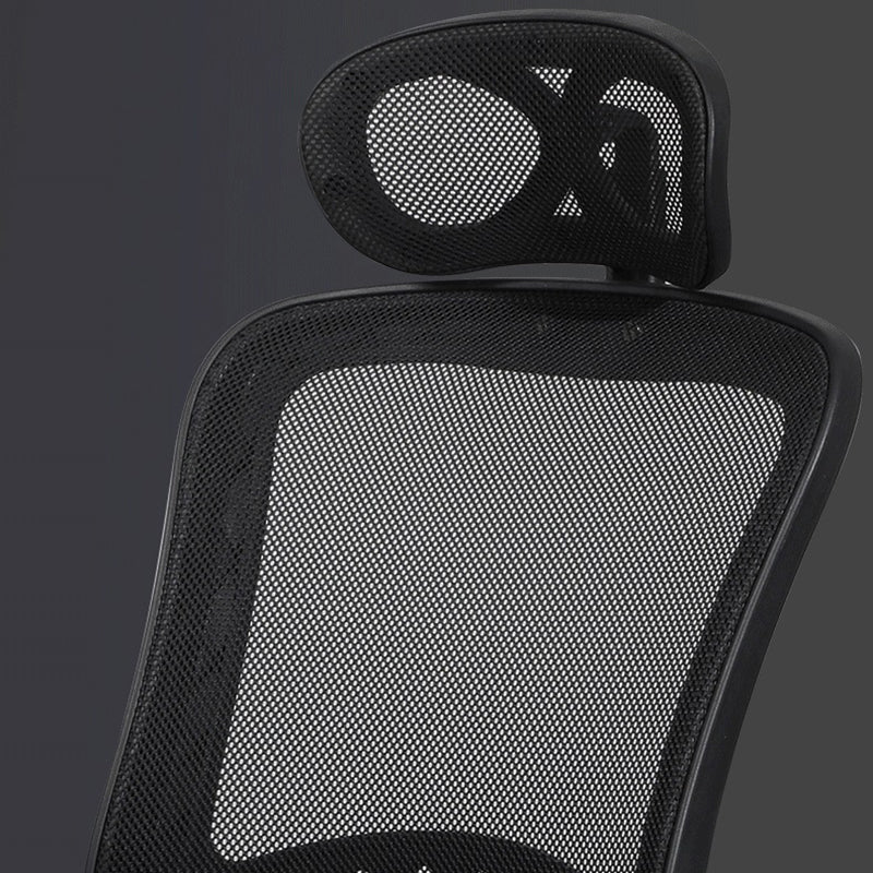 Silla de oficina giratoria de brazo ajustable silla ejecutiva moderna