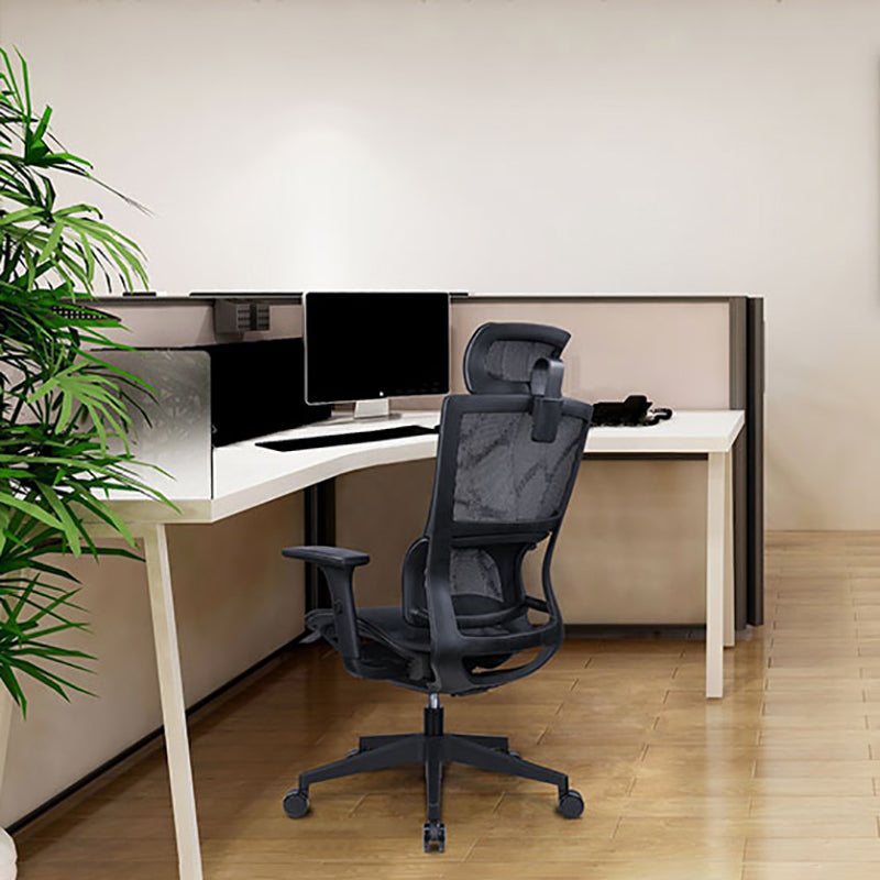 High Back Executive Office Chair Modern Ergonomic Swivel Chair Clearhalo 'furn' 'furn_office_chair' 'Furniture' 'Office Chairs' 'Office Furniture' 'office_chair' 5258716