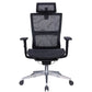 High Back Executive Office Chair Modern Ergonomic Swivel Chair Black Metal Clearhalo 'furn' 'furn_office_chair' 'Furniture' 'Office Chairs' 'Office Furniture' 'office_chair' 5258719