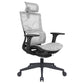 High Back Executive Office Chair Modern Ergonomic Swivel Chair Silver Nylon Clearhalo 'furn' 'furn_office_chair' 'Furniture' 'Office Chairs' 'Office Furniture' 'office_chair' 5258721