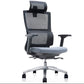 High Back Executive Office Chair Modern Ergonomic Swivel Chair Black-Gray Metal Clearhalo 'furn' 'furn_office_chair' 'Furniture' 'Office Chairs' 'Office Furniture' 'office_chair' 5258725