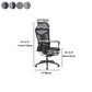 High Back Executive Office Chair Moderner ergonomischer Schwenkarm Stuhl