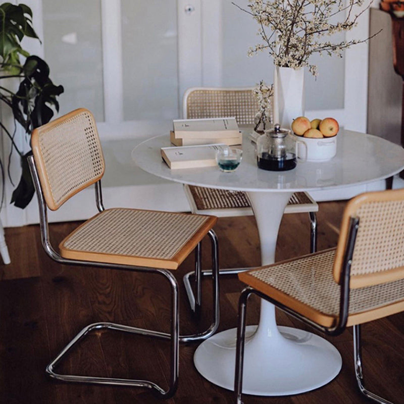 Metal Base eigentijdse conferentiestoel lage rug armloze bureaustoelstoel