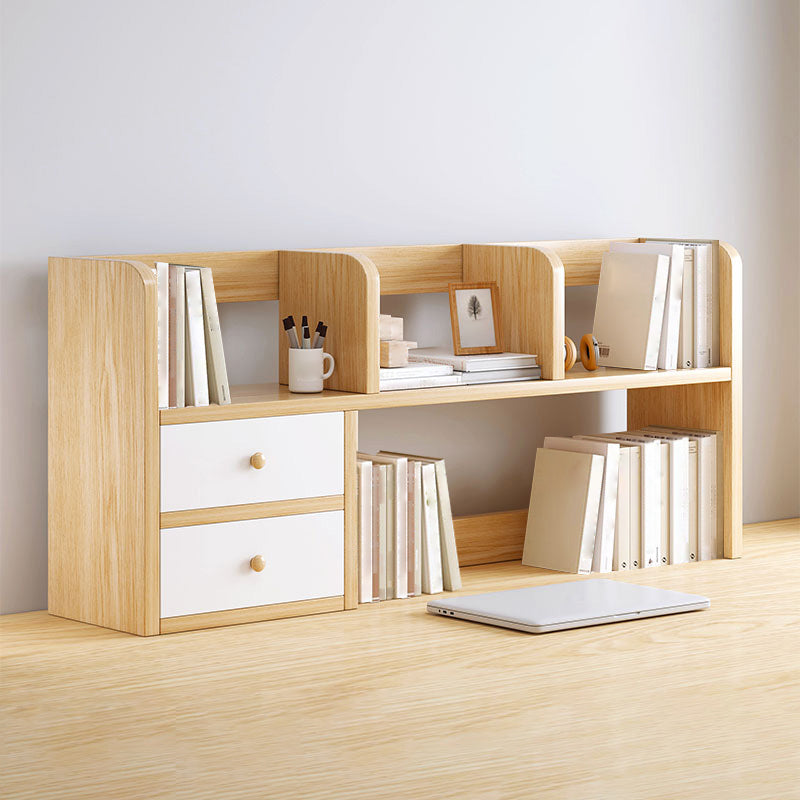 モダンなスタイルの本棚オープンバックエンジニアホームオフィス用の木製本棚