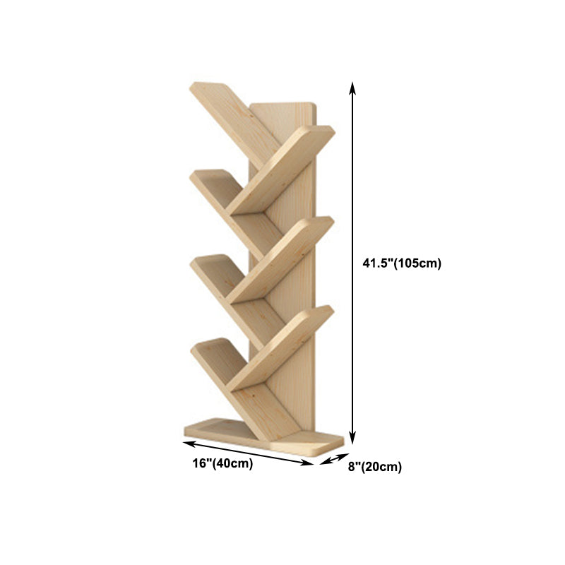 7.87"W Bookshelf Closed Back Contemporary Style Bookcase for Office Home Clearhalo 'Bookcases' 'furn' 'furn_bookcases' 'Furniture' 'Office Furniture' 5258905