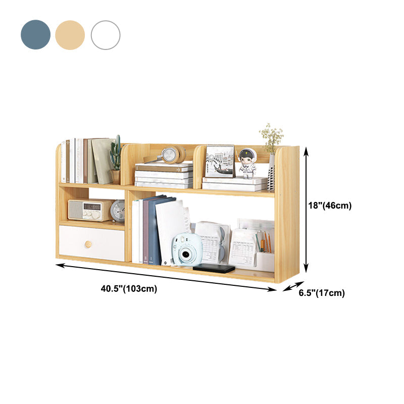 Moderne stijl boekenplank Open Back Engineer Wood Bookcast voor kantoor