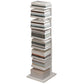 13.78"W Bookshelf Contemporary Style Bookcase for Home and Office