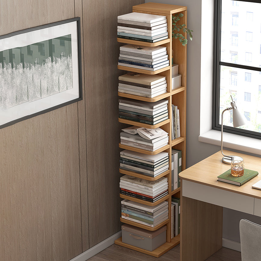 13.78"W Bookshelf Contemporary Style Bookcase for Home and Office