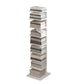 13.78"W Bookshelf Contemporary Style Bookcase for Home and Office