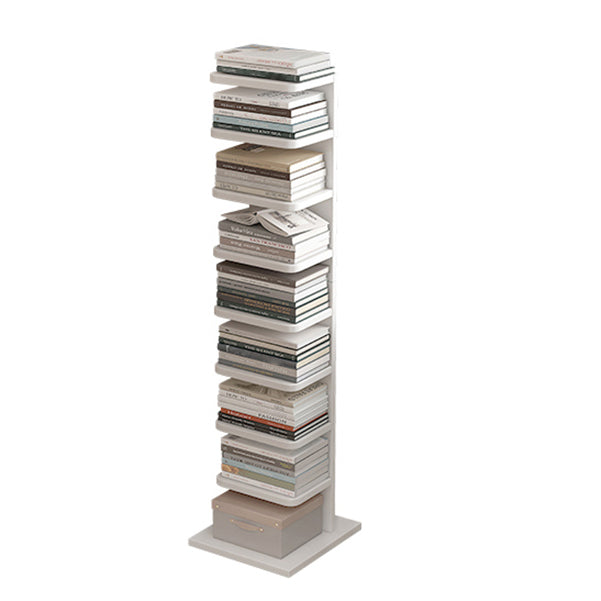 13.78"W Bookshelf Contemporary Style Bookcase for Home and Office
