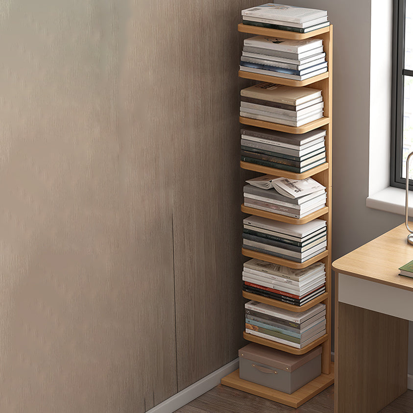 13.78"W Bookshelf Contemporary Style Bookcase for Home and Office