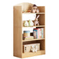 Modern Style Bookshelf Engineer Wood Bookcase for Home Study Room 24.4"L x 11.8"W x 51.2"H Natural Shelves Clearhalo 'Bookcases' 'furn' 'furn_bookcases' 'Furniture' 'Office Furniture' 5259020