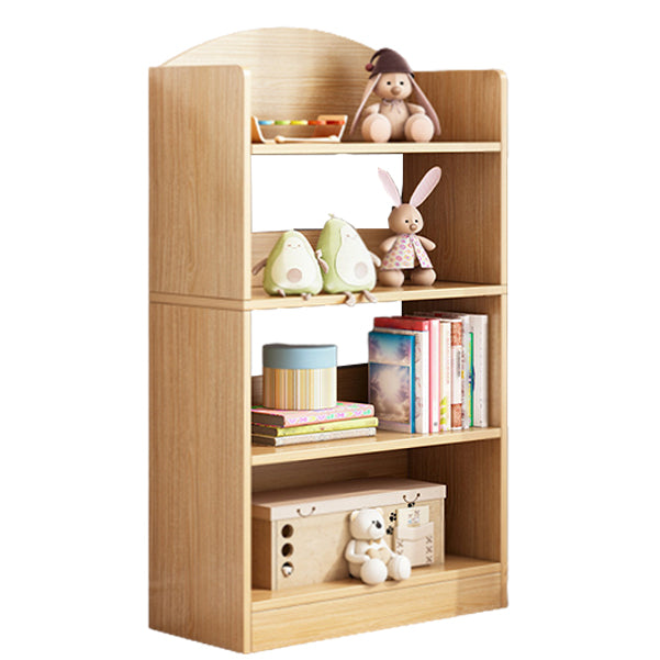 Modern Style Bookshelf Engineer Wood Bookcase for Home Study Room 24.4"L x 11.8"W x 51.2"H Natural Shelves Clearhalo 'Bookcases' 'furn' 'furn_bookcases' 'Furniture' 'Office Furniture' 5259020