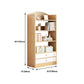 Modern Style Bookshelf Engineer Wood Bookcase for Home Study Room Clearhalo 'Bookcases' 'furn' 'furn_bookcases' 'Furniture' 'Office Furniture' 5259038