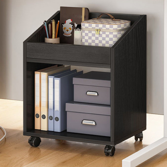 Hedendaagse stijl boekenplank Engineered houten boekenkast voor kantoor- en studieruimte