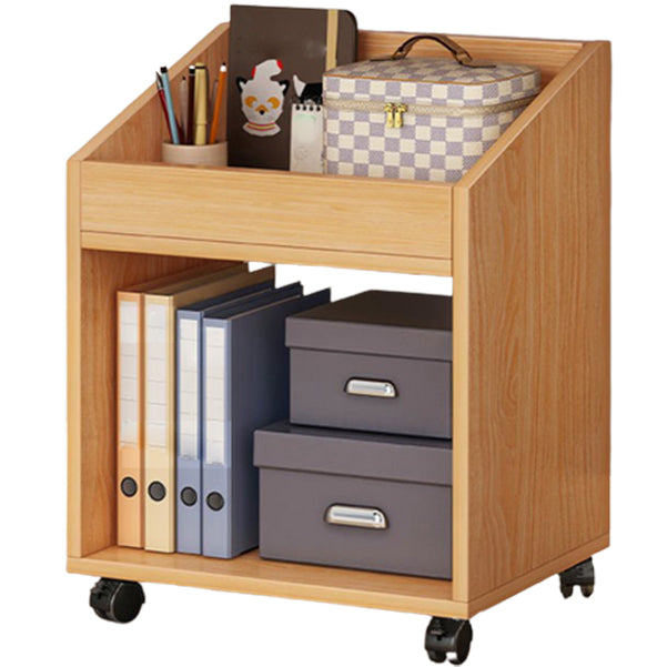 Hedendaagse stijl boekenplank Engineered houten boekenkast voor kantoor- en studieruimte