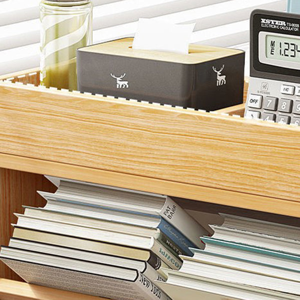 Hedendaagse stijl boekenplank Engineered houten boekenkast voor kantoor- en studieruimte