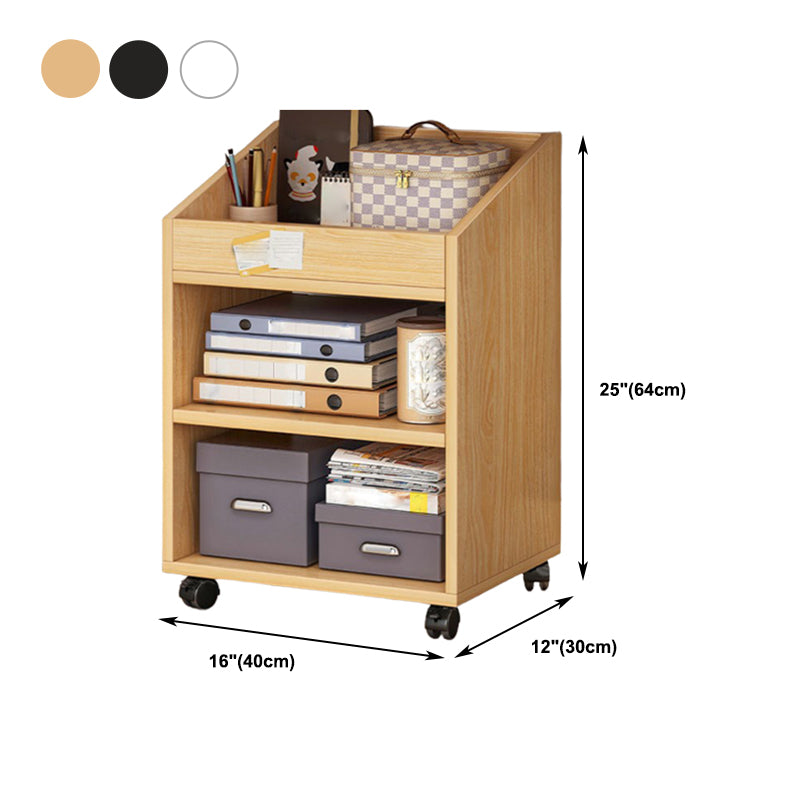 Hedendaagse stijl boekenplank Engineered houten boekenkast voor kantoor- en studieruimte