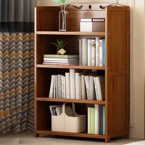 Brown Color Modern Style Bookshelf Engineer Wood Bookcase for Home Clearhalo 'Bookcases' 'furn' 'furn_bookcases' 'Furniture' 'Office Furniture' 5259080