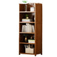 Brown Color Modern Style Bookshelf Engineer Wood Bookcase for Home 19.7"L x 11.4"W x 55.1"H Clearhalo 'Bookcases' 'furn' 'furn_bookcases' 'Furniture' 'Office Furniture' 5259083