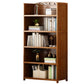 Brown Color Modern Style Bookshelf Engineer Wood Bookcase for Home 27.6"L x 11.4"W x 55.1"H Clearhalo 'Bookcases' 'furn' 'furn_bookcases' 'Furniture' 'Office Furniture' 5259086