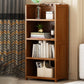 Brown Color Modern Style Bookshelf Engineer Wood Bookcase for Home Clearhalo 'Bookcases' 'furn' 'furn_bookcases' 'Furniture' 'Office Furniture' 5259098