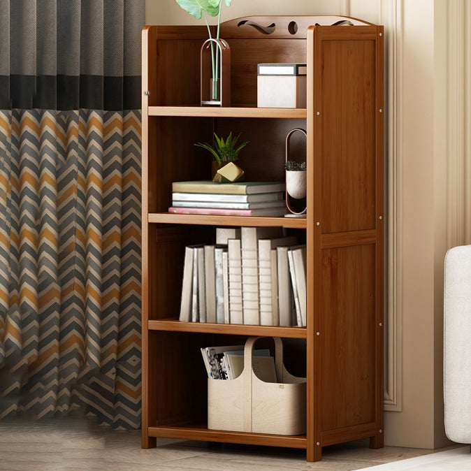 Brown Color Modern Style Bookshelf Engineer Wood Bookcase for Home Clearhalo 'Bookcases' 'furn' 'furn_bookcases' 'Furniture' 'Office Furniture' 5259098