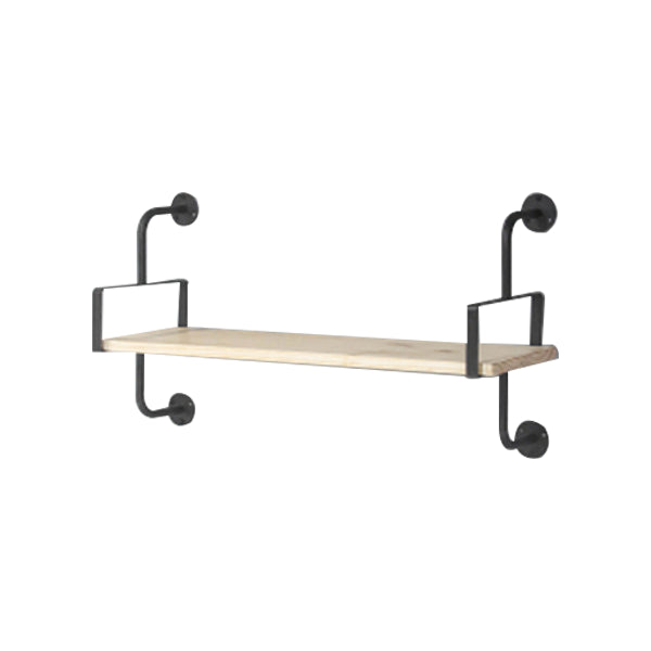 9.84 "W boekenplank industriële stijl muur gemonteerde boekenkast voor thuisstudieruimte