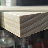 9.84 "W boekenplank industriële stijl muur gemonteerde boekenkast voor thuisstudieruimte