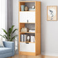 Modern Style Bookshelf Engineer Wood Bookcase for Study Room