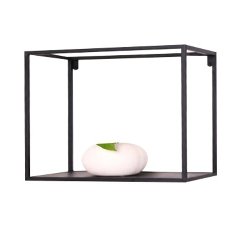 Estante de metal estantería de estantería montada en la pared industrial para la oficina