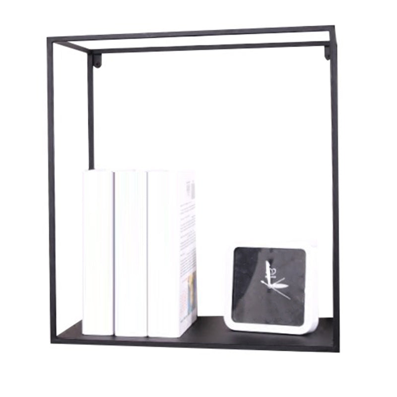 Estante de metal estantería de estantería montada en la pared industrial para la oficina