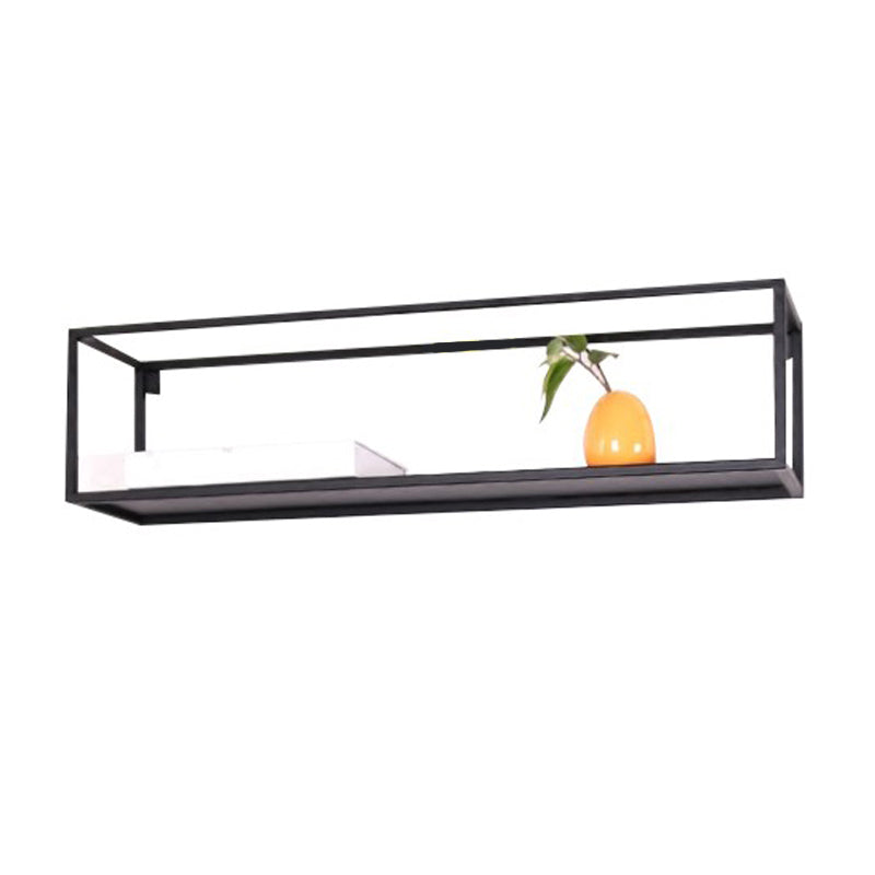 Estante de metal estantería de estantería montada en la pared industrial para la oficina