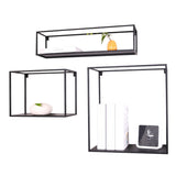 Estante de metal estantería de estantería montada en la pared industrial para la oficina