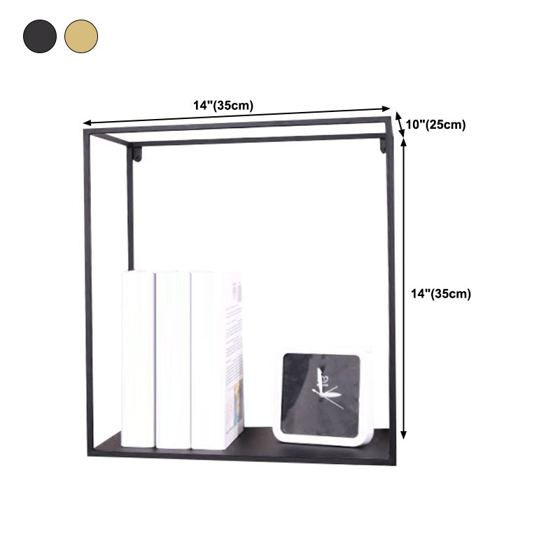 Estante de metal estantería de estantería montada en la pared industrial para la oficina