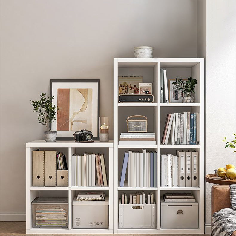 11.81"W Bookshelf Closed Back Scandinavian Style Bookcase for Home and Office