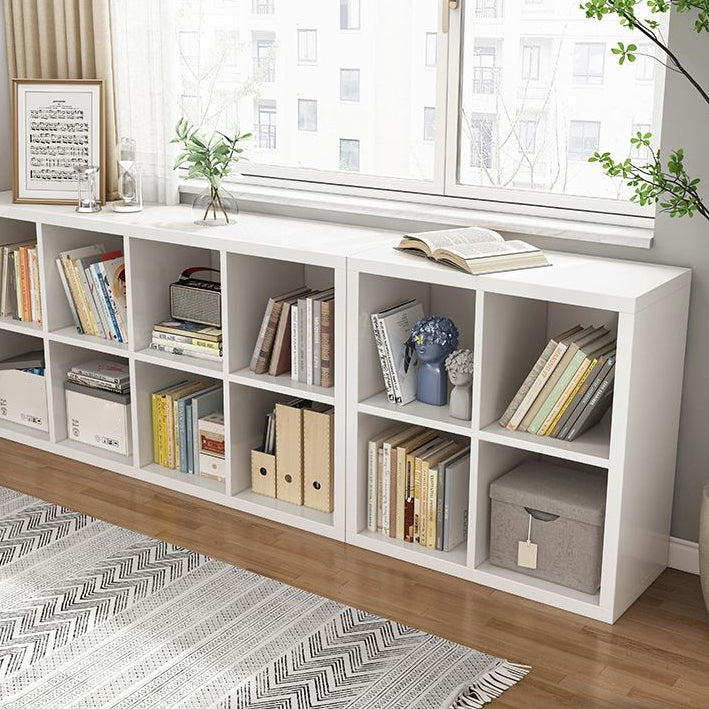 11.81"W Bookshelf Closed Back Scandinavian Style Bookcase for Home and Office