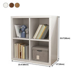 11.81"W Bookshelf Closed Back Scandinavian Style Bookcase for Home and Office