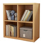 11.81"W Bookshelf Scandinavian Style Closed Back Bookcase for Home and Office