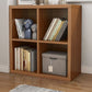11.81"W Bookshelf Scandinavian Style Closed Back Bookcase for Home and Office