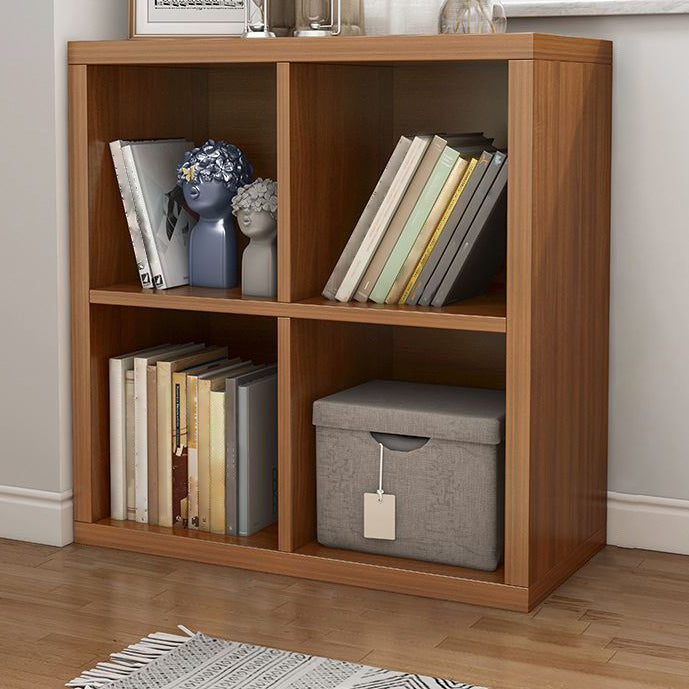 11.81"W Bookshelf Scandinavian Style Closed Back Bookcase for Home and Office