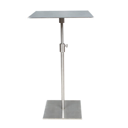 Table lateral de sofá de oro/cromo