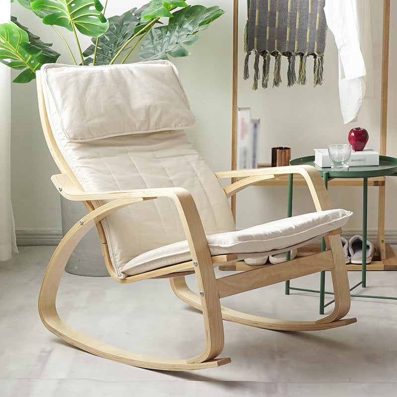 Linen Lounge Chair 26.77" L x 32.28" W x 38.58" H Accent Chair for Living Room White Clearhalo 'Accent Chairs' 'accent_chairs' 'Chairs & Seating' 'furn' 'furn_accent_chairs' 'Furniture' 'Living Room Furniture' 5262707