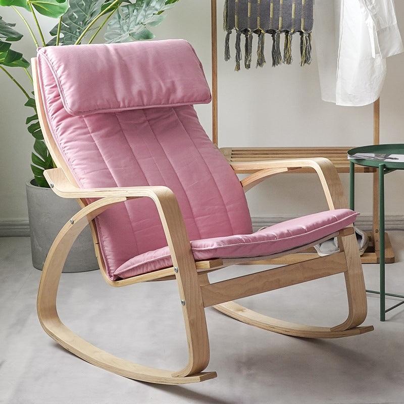 Linen Lounge Chair 26.77" L x 32.28" W x 38.58" H Accent Chair for Living Room Pink Clearhalo 'Accent Chairs' 'accent_chairs' 'Chairs & Seating' 'furn' 'furn_accent_chairs' 'Furniture' 'Living Room Furniture' 5262716