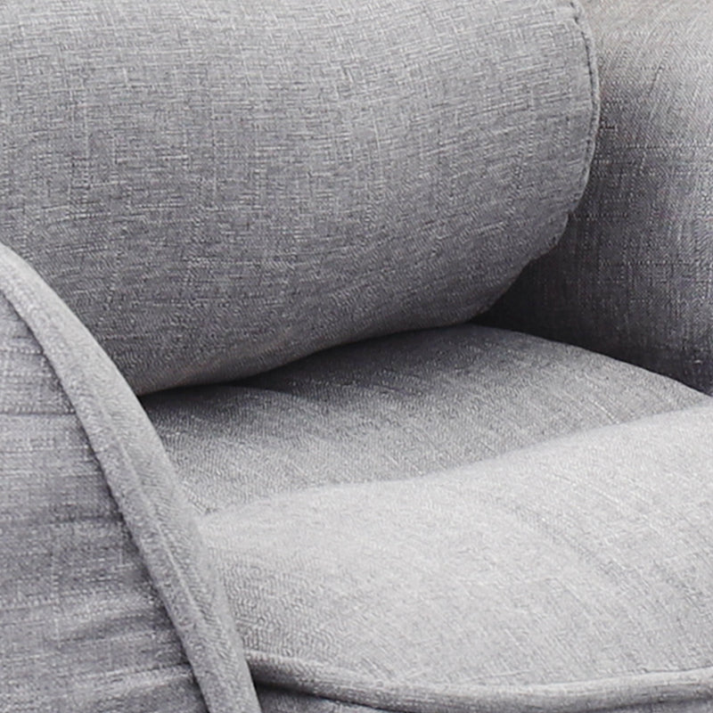 Flared Arms Chair with Pillow Back and Basic Four Legs for Bedroom Clearhalo 'Accent Chairs' 'accent_chairs' 'Chairs & Seating' 'furn' 'furn_accent_chairs' 'Furniture' 'Living Room Furniture' 5262780